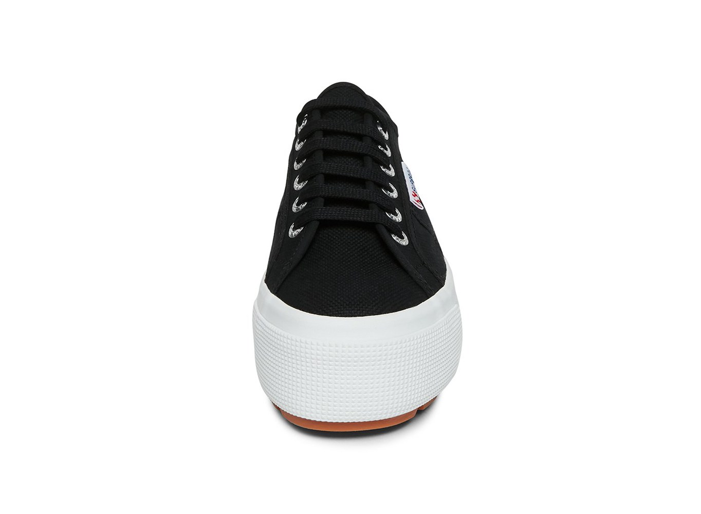 Superga Platform Womens - 2790 Tank - Black/White - YSTQF1807